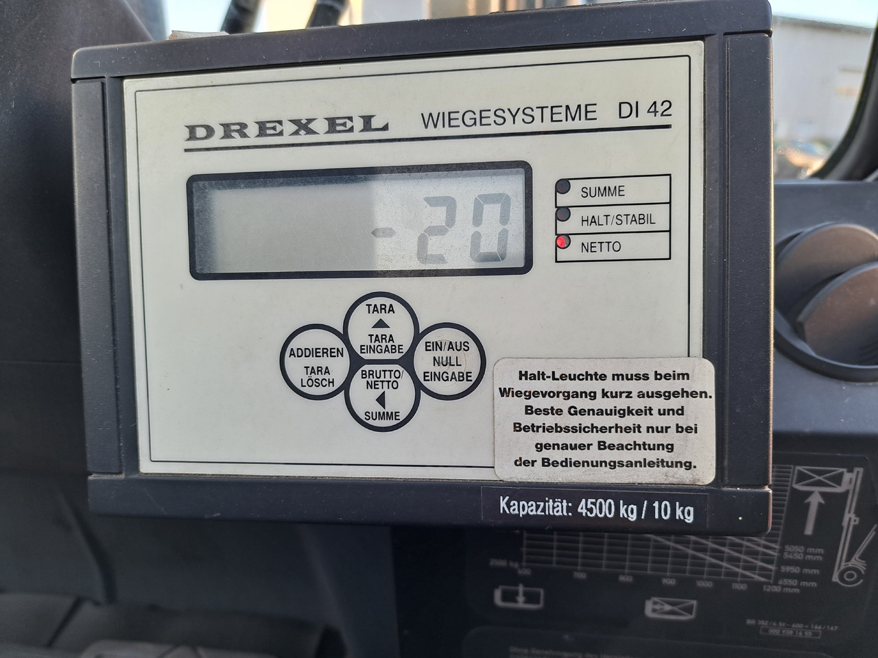 LINDE H45D-600 - Stivuitor diesel: Foto 4 LINDE H45D-600 - Stivuitor diesel: Foto 4