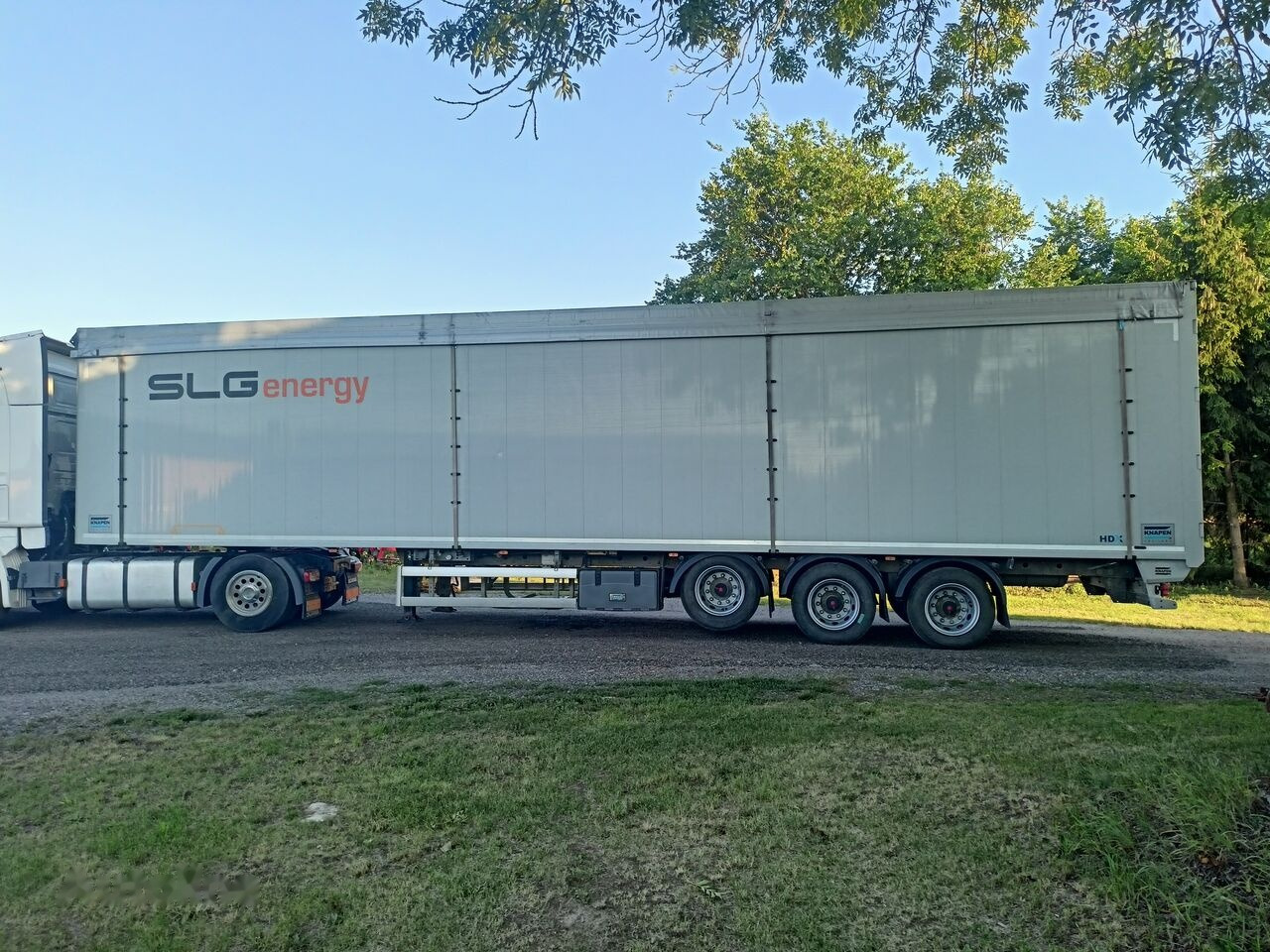 Knapen Trailers K100 - Semiremorcă cu podea culisantă: Foto 4 Knapen Trailers K100 - Semiremorcă cu podea culisantă: Foto 4