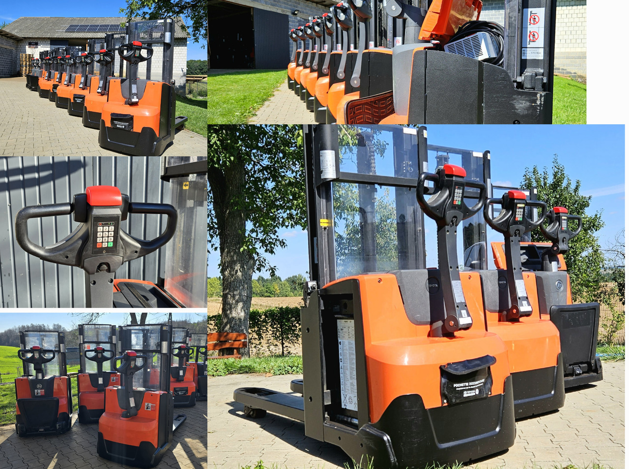 Toyota SWE 200D - Transpalet la mare înălţime: Foto 1 Toyota SWE 200D - Transpalet la mare înălţime: Foto 1