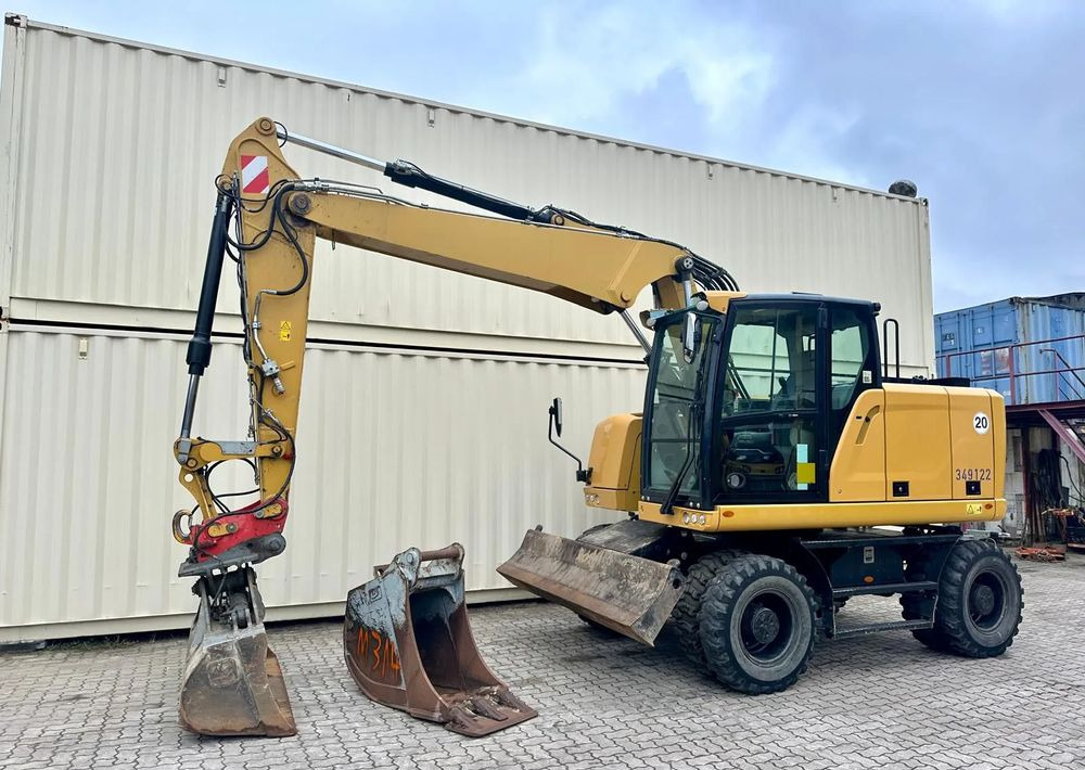 Caterpillar M314F, 2018 ROK, 4200 MTH, 2 ŁYŻKI - Excavator pe roţi: Foto 1 Caterpillar M314F, 2018 ROK, 4200 MTH, 2 ŁYŻKI - Excavator pe roţi: Foto 1