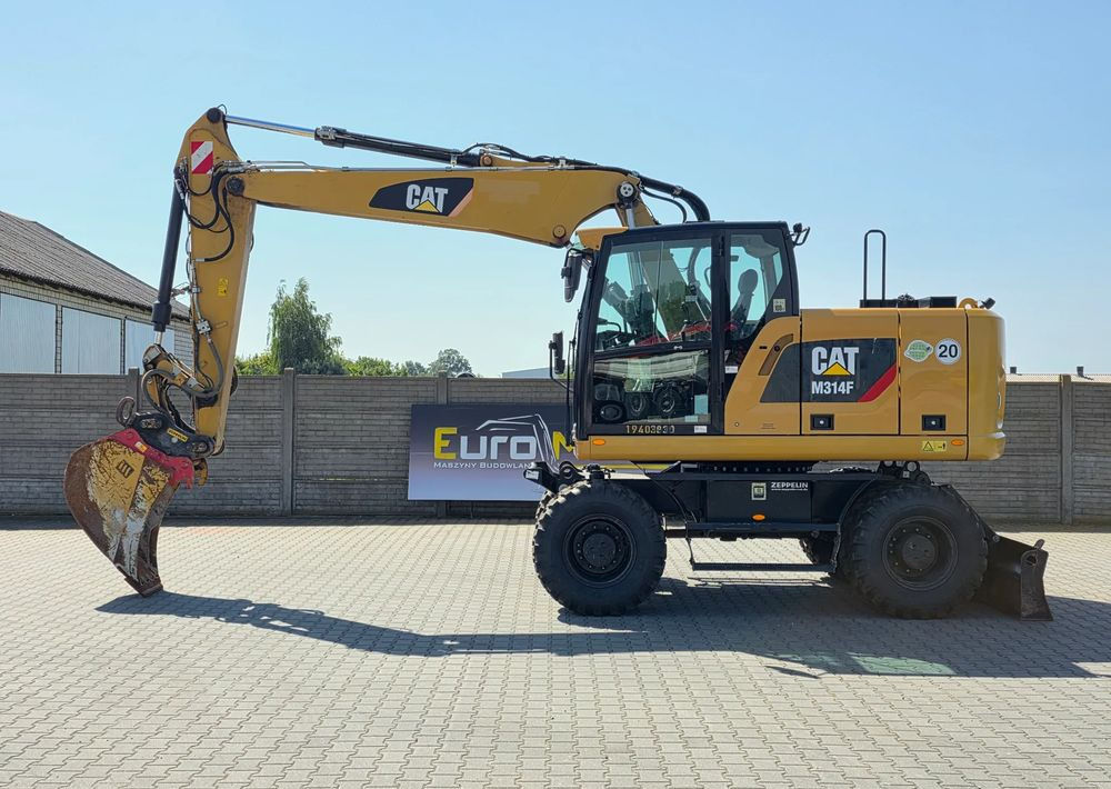 Caterpillar M314F, 2019 ROK, 3300 MTH, OIL QUICK OQ 65 - Excavator pe roţi: Foto 2 Caterpillar M314F, 2019 ROK, 3300 MTH, OIL QUICK OQ 65 - Excavator pe roţi: Foto 2