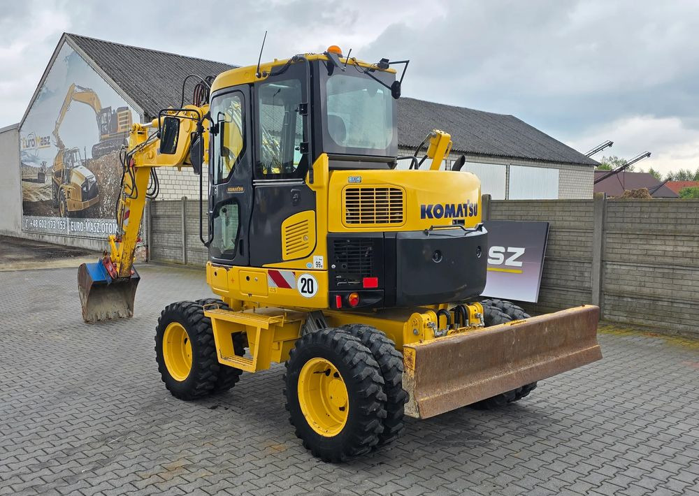 Komatsu PW 98MR-8, 2017 ROK, 5200 MTH, BEZ DPF i ADBLUE - Excavator pe roţi: Foto 3 Komatsu PW 98MR-8, 2017 ROK, 5200 MTH, BEZ DPF i ADBLUE - Excavator pe roţi: Foto 3