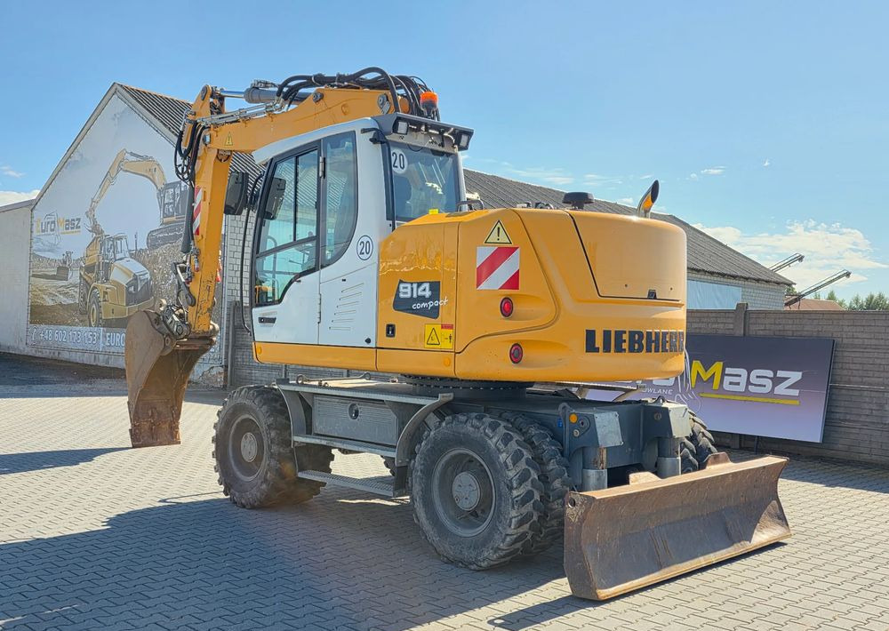 Liebherr A914 COMPACT, 2015 ROK, SW 48 szybkozłącze - Excavator pe roţi: Foto 3 Liebherr A914 COMPACT, 2015 ROK, SW 48 szybkozłącze - Excavator pe roţi: Foto 3