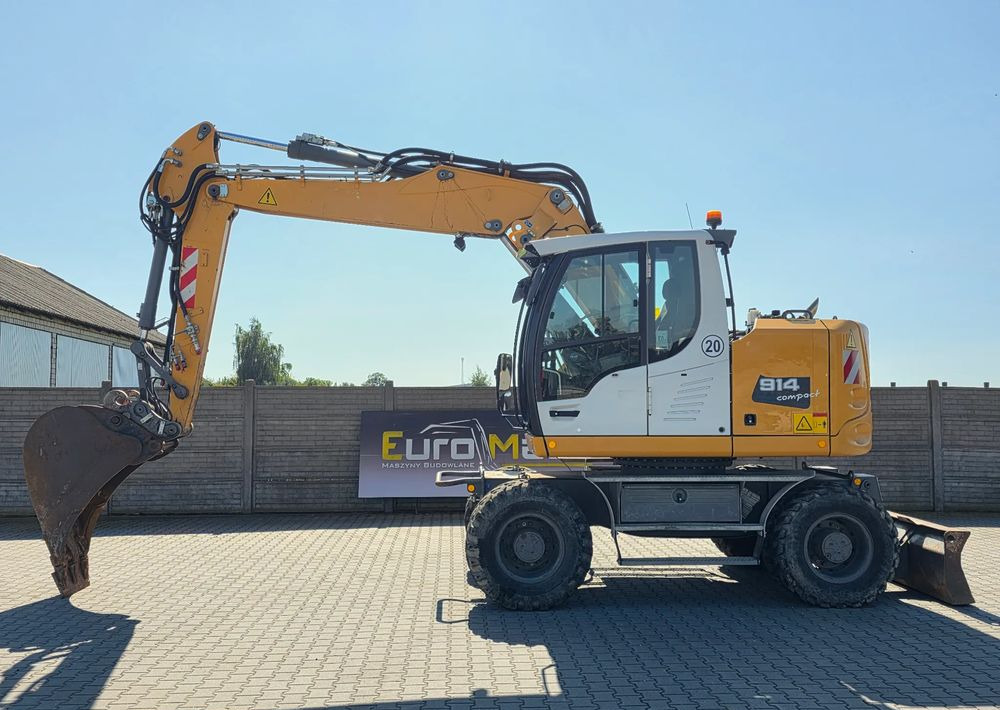 Liebherr A914 COMPACT, 2015 ROK, SW 48 szybkozłącze - Excavator pe roţi: Foto 2 Liebherr A914 COMPACT, 2015 ROK, SW 48 szybkozłącze - Excavator pe roţi: Foto 2