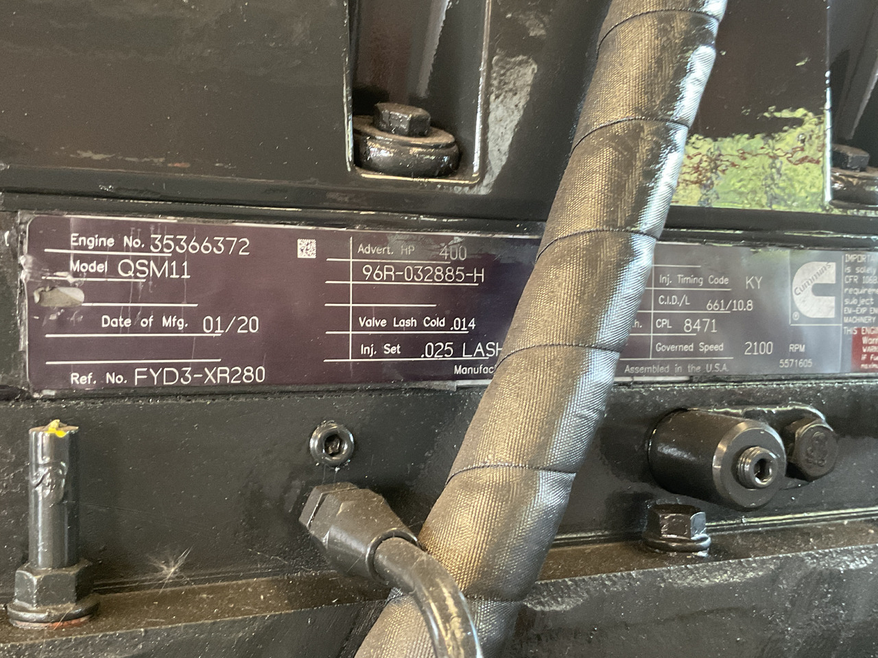 Cummins QSM11, brand new diesel engine. CPL 8471 - Motor: Foto 5 Cummins QSM11, brand new diesel engine. CPL 8471 - Motor: Foto 5
