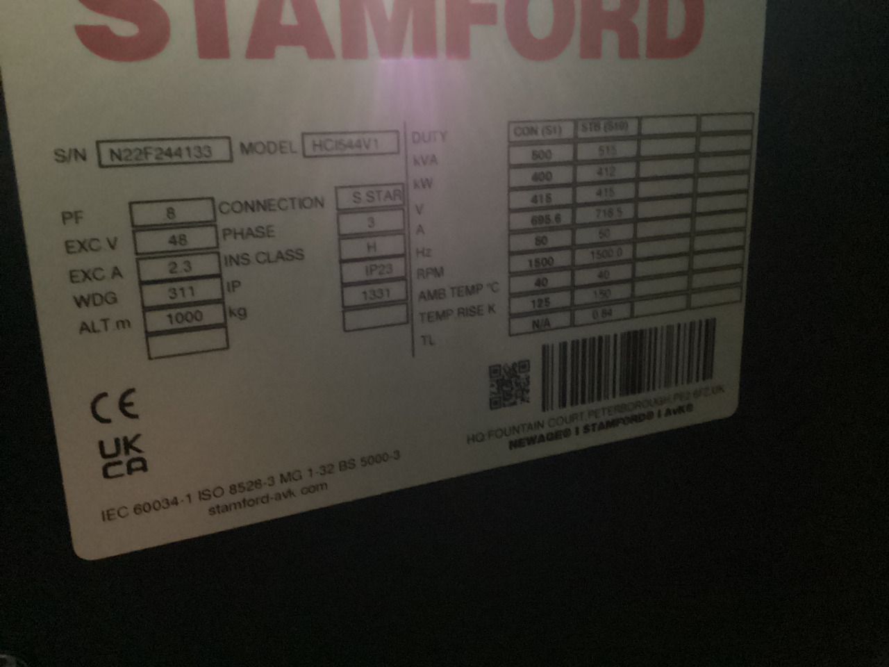 Volvo 515KVA generatorset Kohler. Brand New. - Generator electric: Foto 5 Volvo 515KVA generatorset Kohler. Brand New. - Generator electric: Foto 5