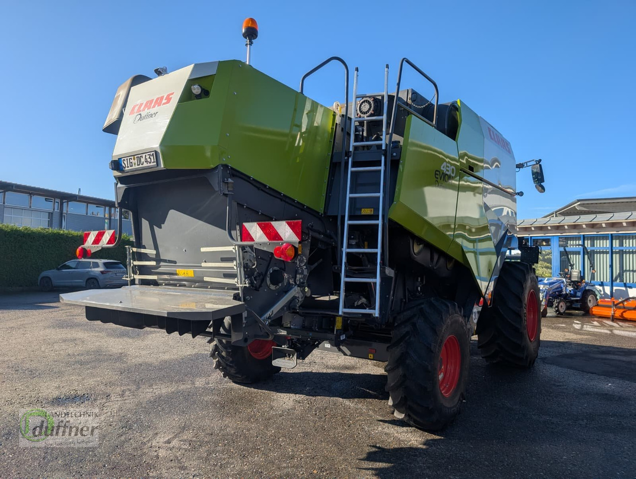 CLAAS Evion 430 Bussines - Combină de recoltat cereale: Foto 5 CLAAS Evion 430 Bussines - Combină de recoltat cereale: Foto 5
