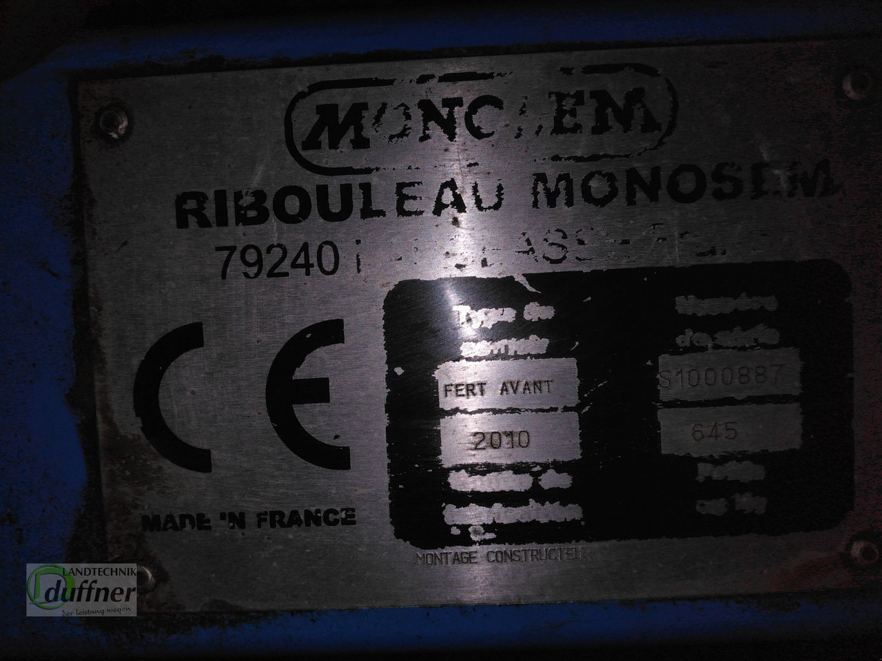 Monosem Fronttank Avant - Semănătoare de precizie: Foto 5 Monosem Fronttank Avant - Semănătoare de precizie: Foto 5