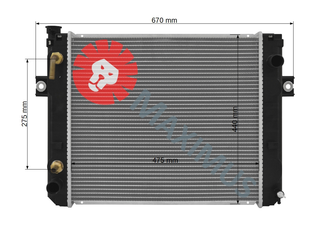 HYSTER WÓZEK WIDŁOWY - Radiator pentru Motostivuitor: Foto 2 HYSTER WÓZEK WIDŁOWY - Radiator pentru Motostivuitor: Foto 2