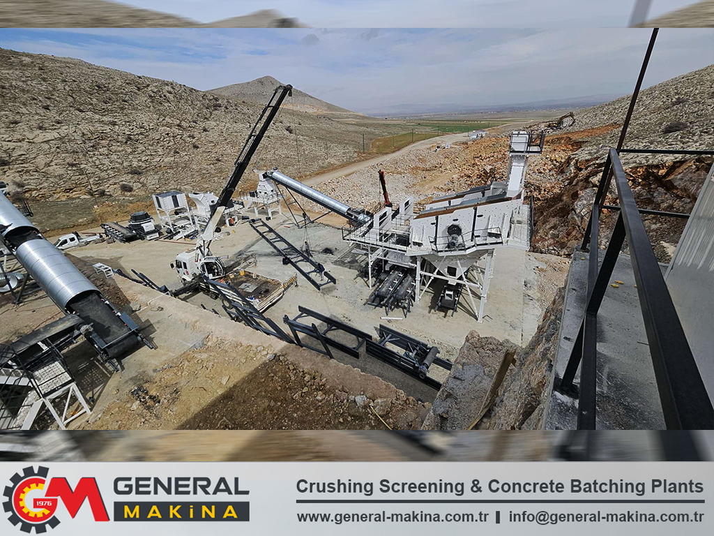 GENERAL MAKİNA Dolomite Crushing and Screening Plant - Concasor mobil: Foto 2 GENERAL MAKİNA Dolomite Crushing and Screening Plant - Concasor mobil: Foto 2