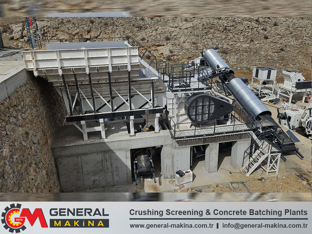 GENERAL MAKİNA Dolomite Crushing and Screening Plant - Concasor mobil: Foto 1 GENERAL MAKİNA Dolomite Crushing and Screening Plant - Concasor mobil: Foto 1