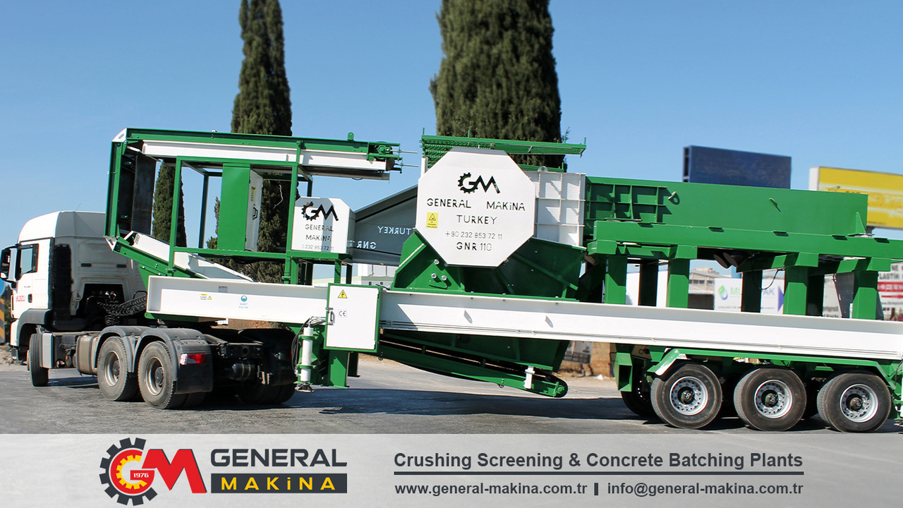 GENERAL MAKİNA Mobile Crushing System With Jaw Crusher - Concasor cu fălci: Foto 2 GENERAL MAKİNA Mobile Crushing System With Jaw Crusher - Concasor cu fălci: Foto 2