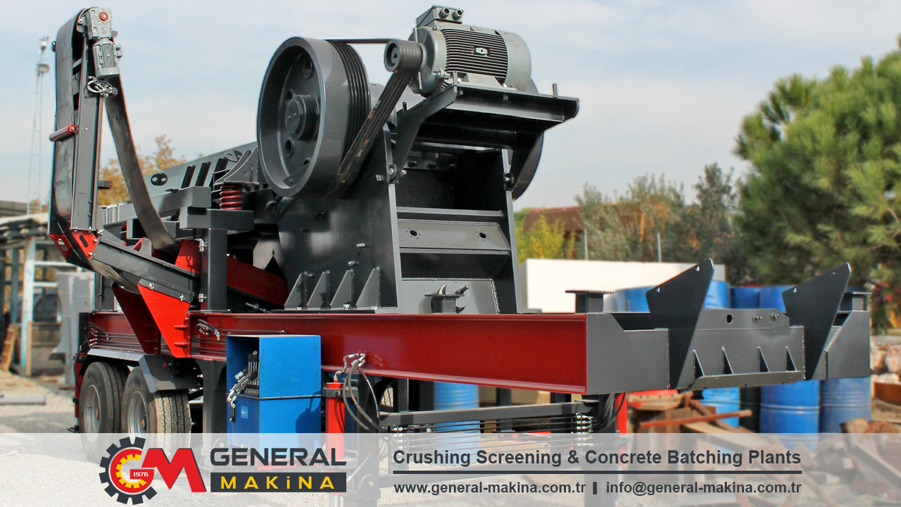 GENERAL MAKİNA Semi Mobile Crushing Plant - Concasor cu fălci: Foto 5 GENERAL MAKİNA Semi Mobile Crushing Plant - Concasor cu fălci: Foto 5