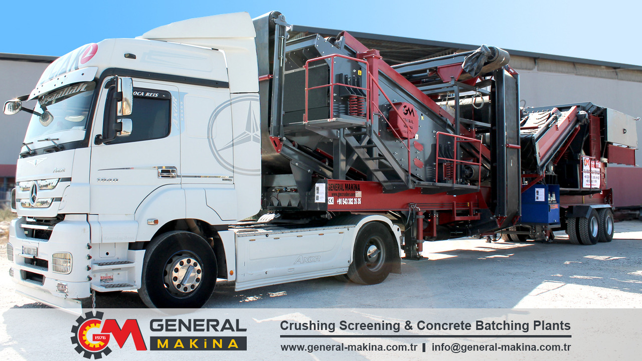 General Makina 800 Series Mobile Impact Crusher Plant - Concasor cu impact: Foto 2 General Makina 800 Series Mobile Impact Crusher Plant - Concasor cu impact: Foto 2