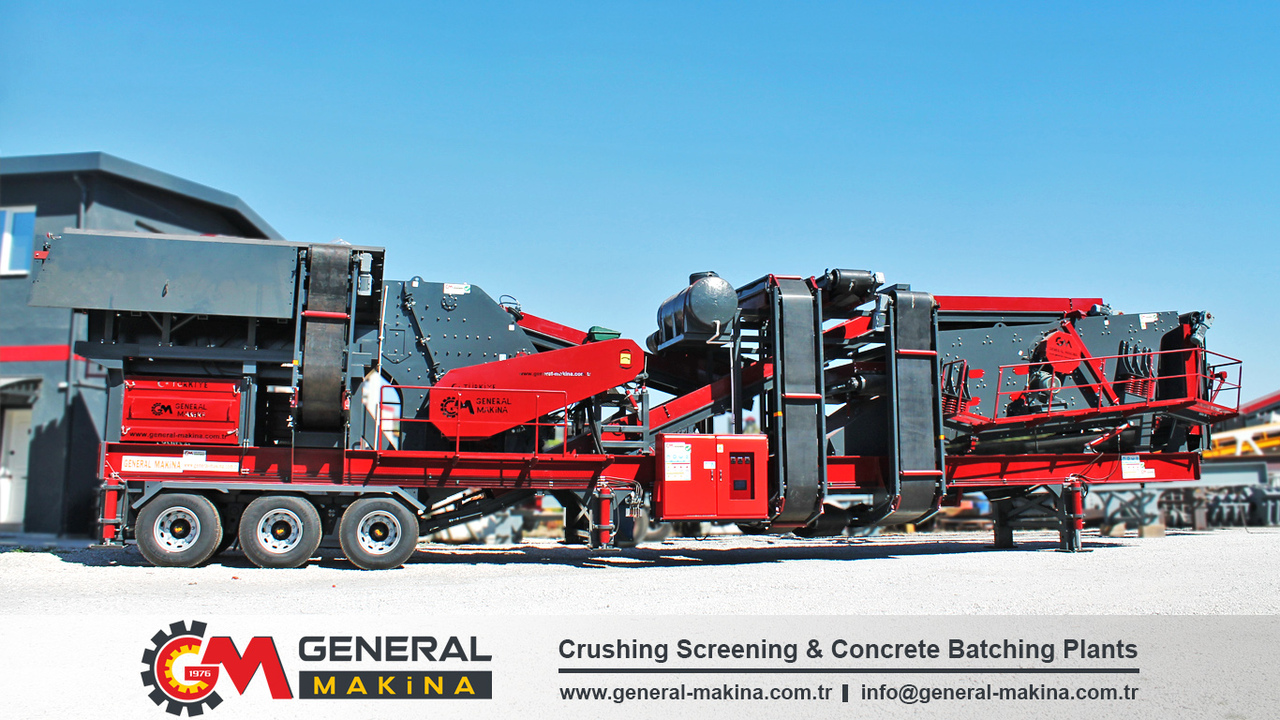 General Makina High Capacity Mobile Crusher Plant for Sale - Concasor: Foto 1 General Makina High Capacity Mobile Crusher Plant for Sale - Concasor: Foto 1
