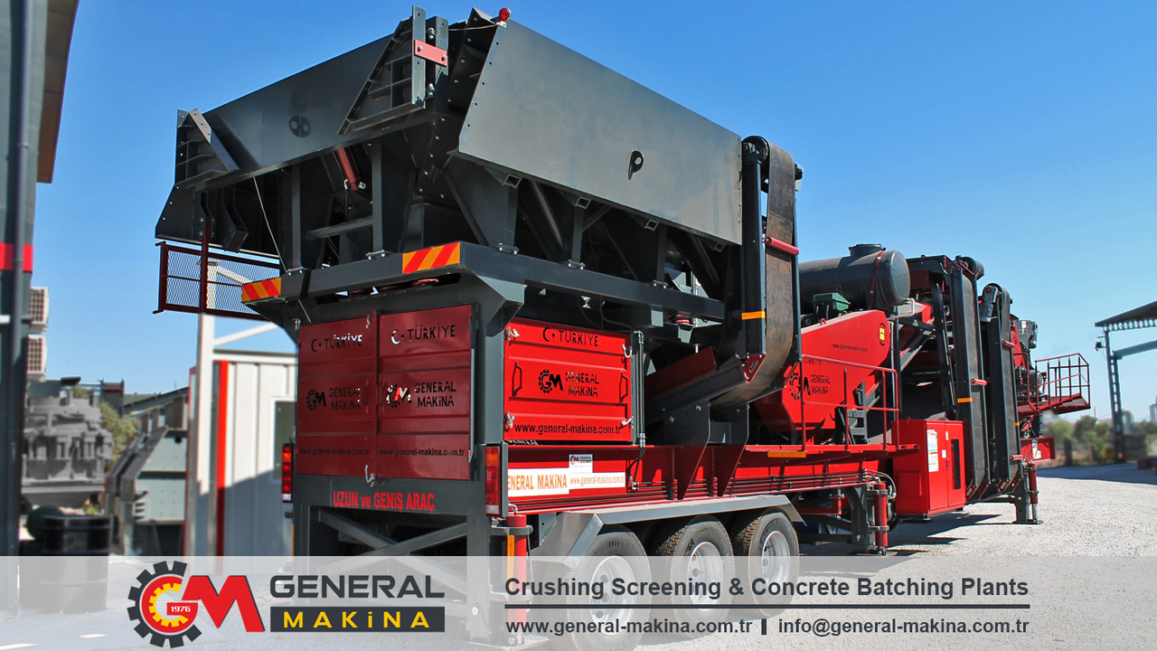 General Makina High Capacity Mobile Crusher Plant for Sale - Concasor: Foto 3 General Makina High Capacity Mobile Crusher Plant for Sale - Concasor: Foto 3