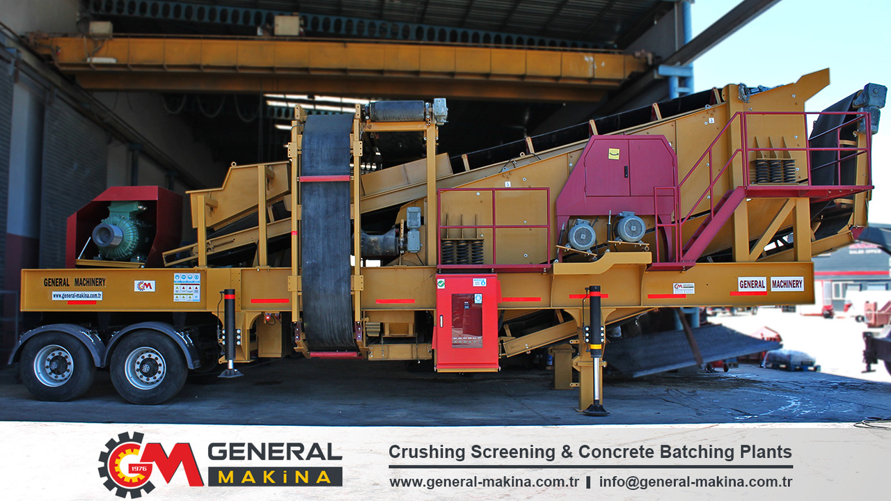 Statia de sortare nou General Makina Mobile Screening Plant For Sale: Foto 11