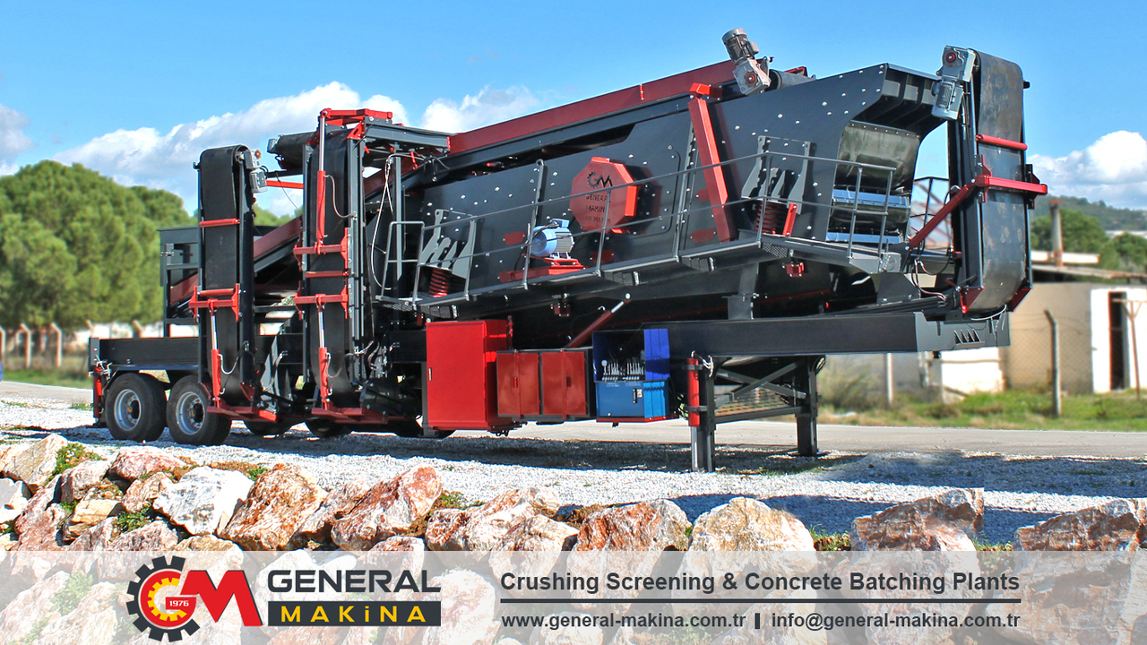General Makina Mobile Screening Plant For Sale - Statia de sortare: Foto 4 General Makina Mobile Screening Plant For Sale - Statia de sortare: Foto 4