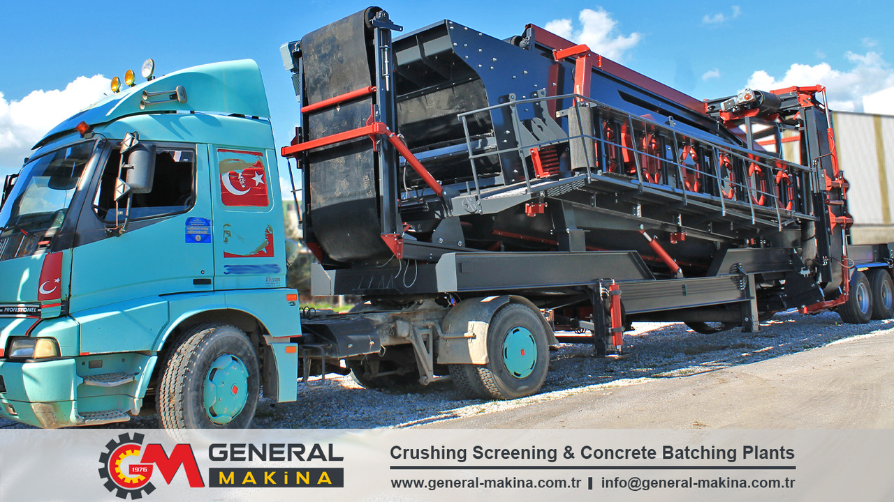 General Makina Mobile Screening Plant For Sale - Statia de sortare: Foto 2 General Makina Mobile Screening Plant For Sale - Statia de sortare: Foto 2