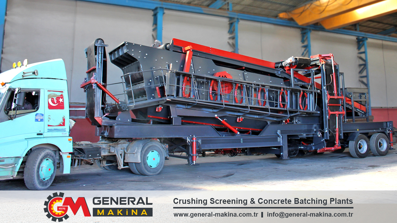General Makina Mobile Screening Plant For Sale - Statia de sortare: Foto 3 General Makina Mobile Screening Plant For Sale - Statia de sortare: Foto 3