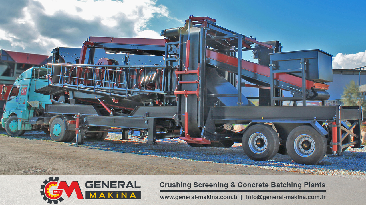 General Makina Mobile Screening Plant For Sale - Statia de sortare: Foto 1 General Makina Mobile Screening Plant For Sale - Statia de sortare: Foto 1
