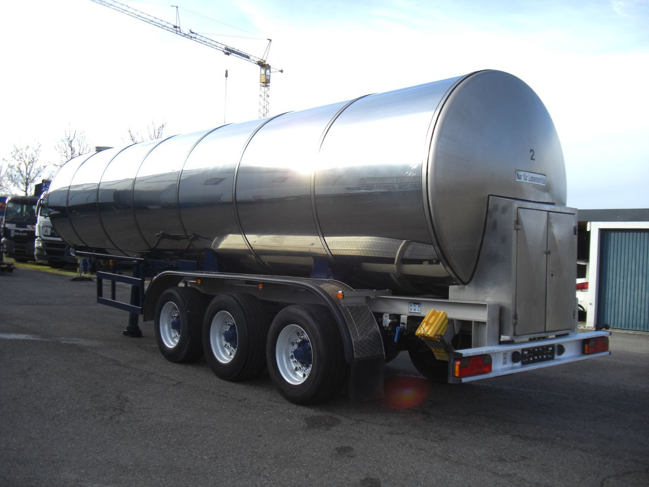 Wangen/Magyar SRP3MEB /BIERTANK - Semiremorcă cisternă: Foto 4 Wangen/Magyar SRP3MEB /BIERTANK - Semiremorcă cisternă: Foto 4