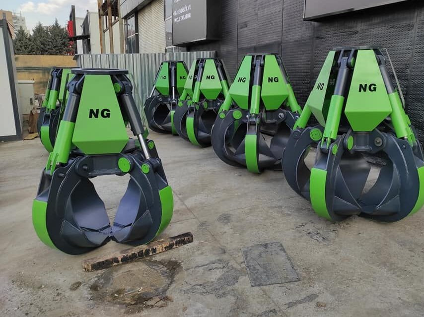 LIEBHERR ORANGE PEEL SCRAP GRABS - Graifer pentru Excavator: Foto 3 LIEBHERR ORANGE PEEL SCRAP GRABS - Graifer pentru Excavator: Foto 3