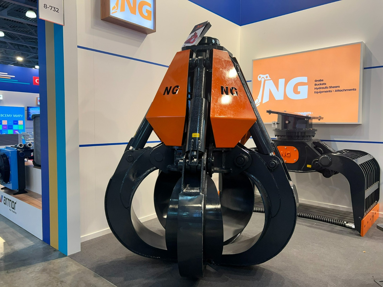 Graifer pentru Excavator nou SENNEBOGEN SCRAP POLYP GRAPPLE: Foto 22