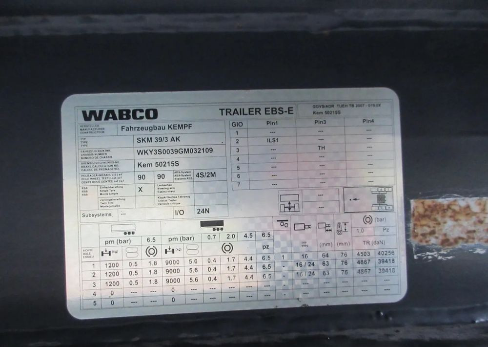 Kempf Wywrotka - Semiremorcă basculantă: Foto 4 Kempf Wywrotka - Semiremorcă basculantă: Foto 4