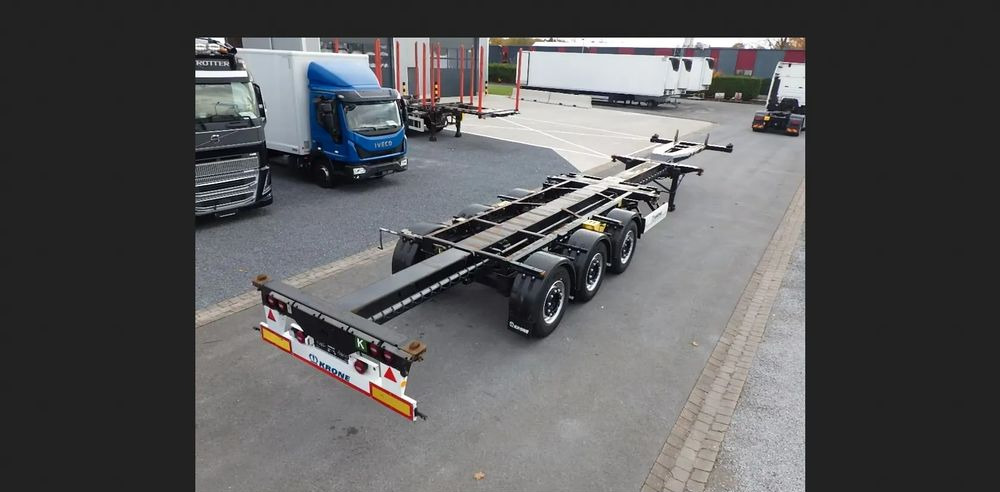 Krone Podkontenerowa - Semiremorcă transport containere/ Swap body: Foto 1 Krone Podkontenerowa - Semiremorcă transport containere/ Swap body: Foto 1