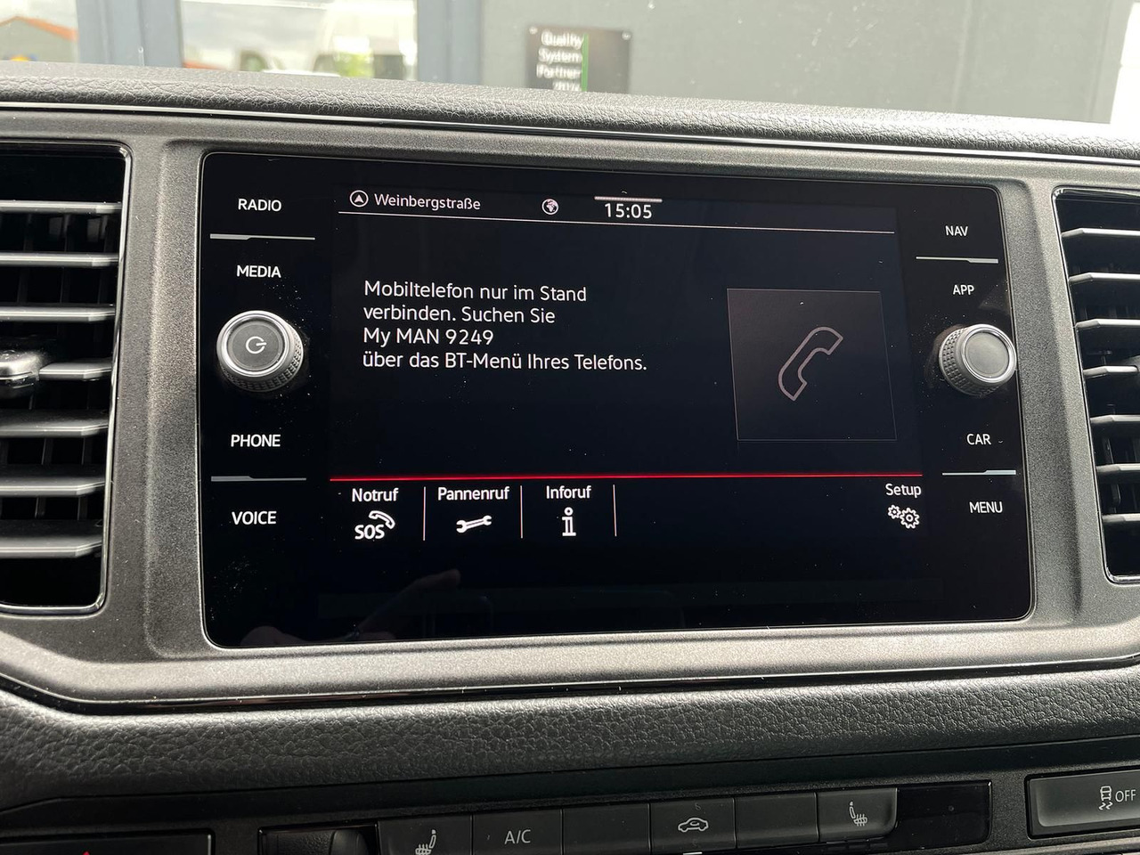 Dubă, Autoutilitară cabină dublă MAN TGE 3.160 MIXTO L4H3 LED HECK AUTOM AHK TEMP: Foto 16