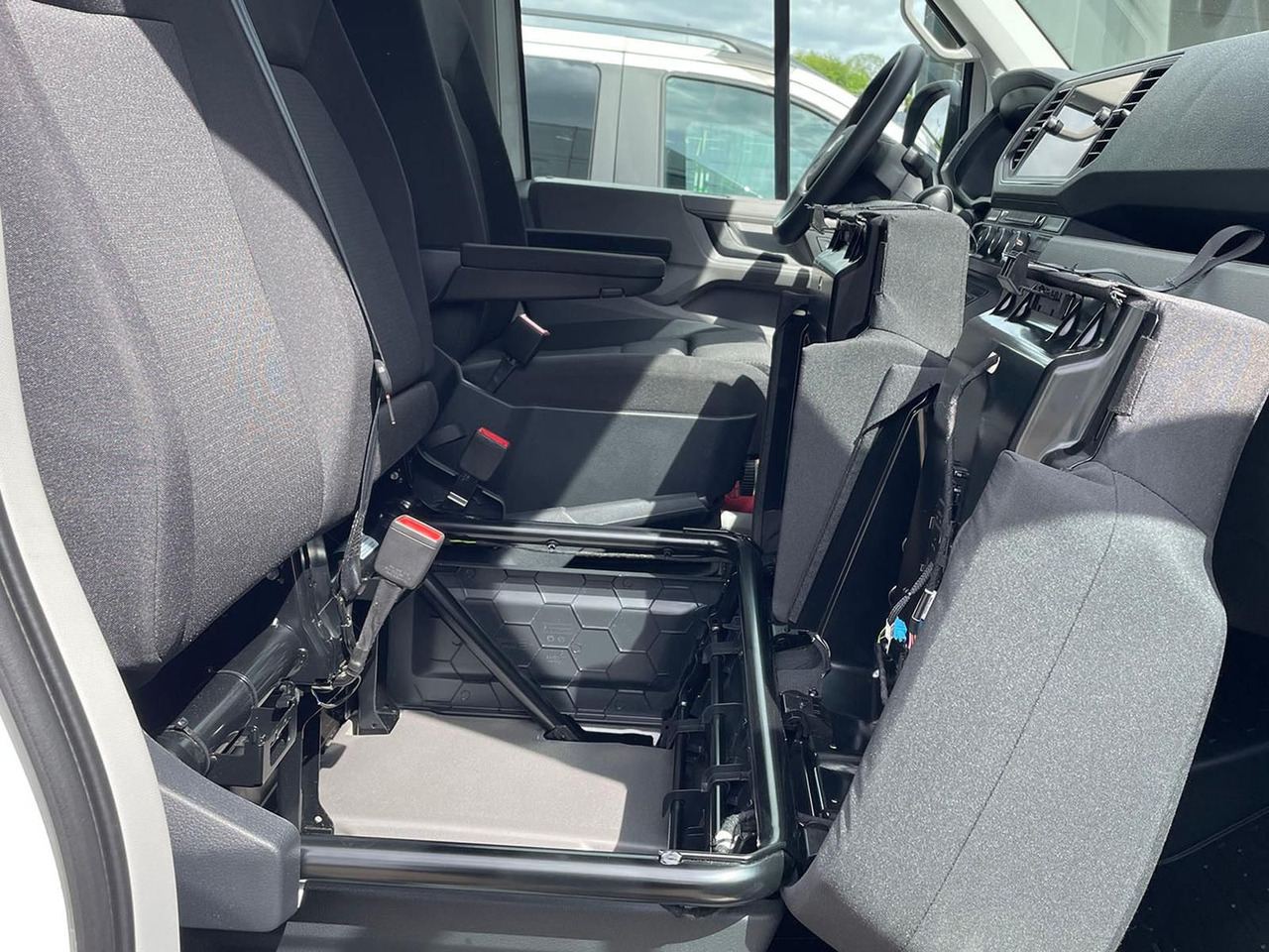 Dubă, Autoutilitară cabină dublă MAN TGE 3.160 MIXTO L4H3 LED HECK AUTOM AHK TEMP: Foto 25