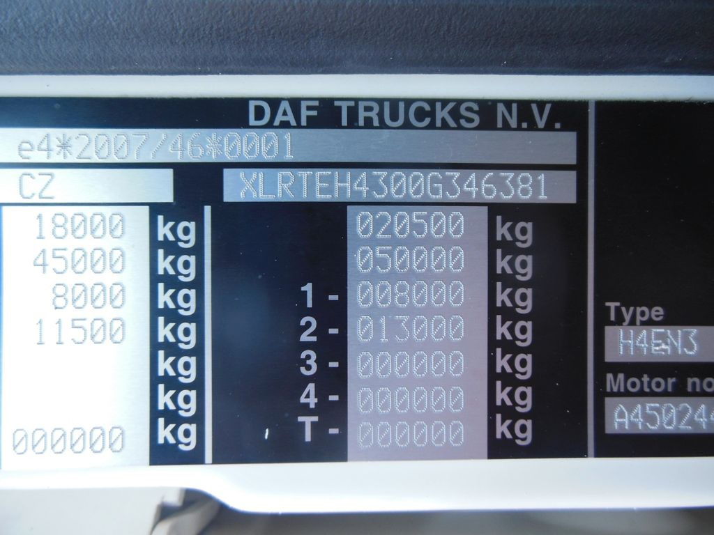 Cap tractor DAF XF106.480 SSC, LIMITED EDITION, STANDKLIMA, TOP!: Foto 22