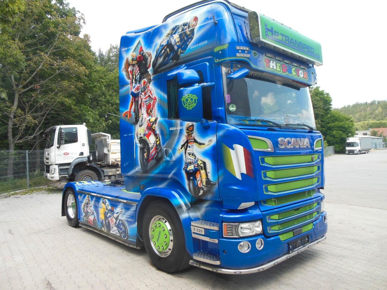 Scania R520, V8, ROSSI, LEDER, TOP!!! - Cap tractor: Foto 2 Scania R520, V8, ROSSI, LEDER, TOP!!! - Cap tractor: Foto 2