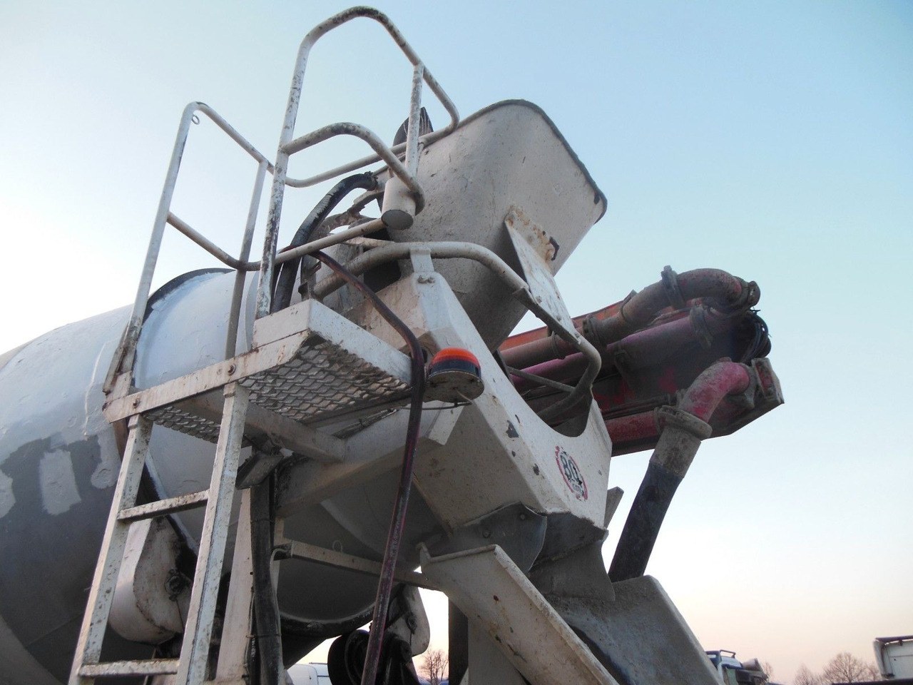 Autopompă de beton MAN TGA 35.410, 8X4, MIX + PUMPE 24M: Foto 9