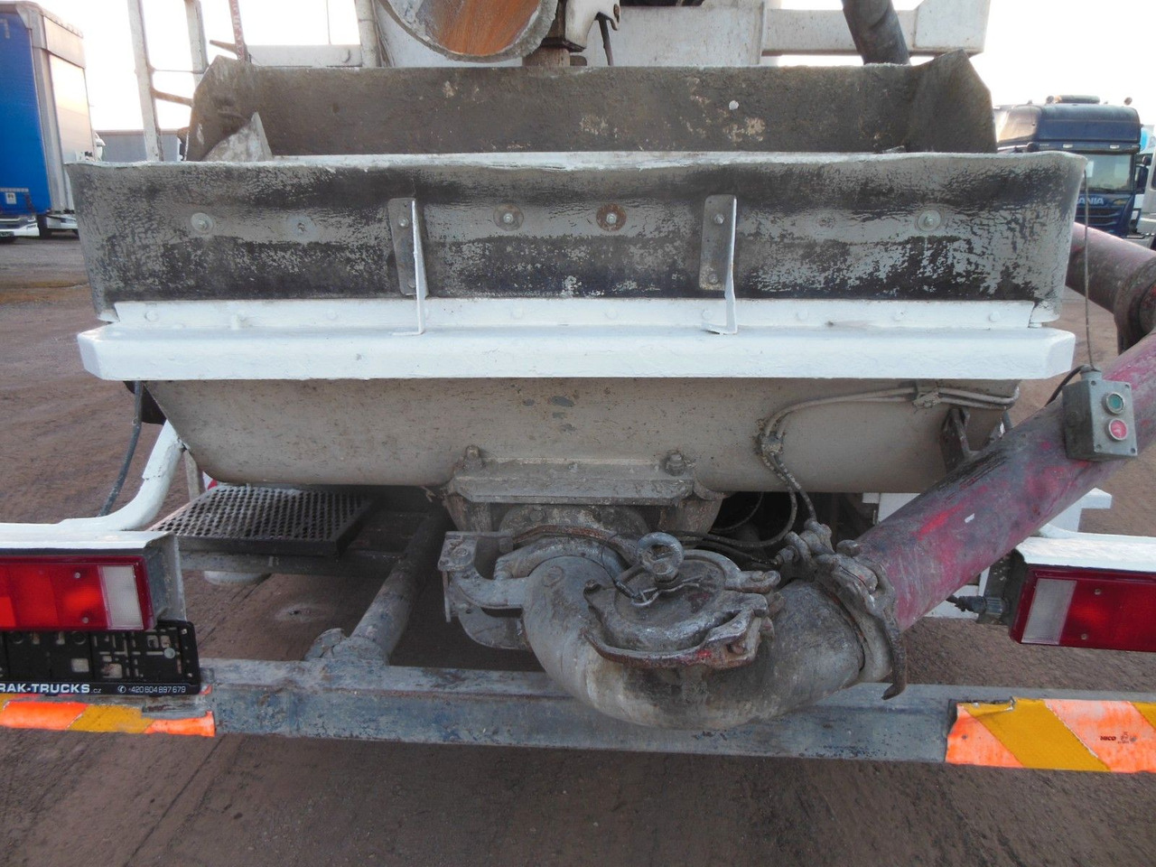 Autopompă de beton MAN TGA 35.410, 8X4, MIX + PUMPE 24M: Foto 10