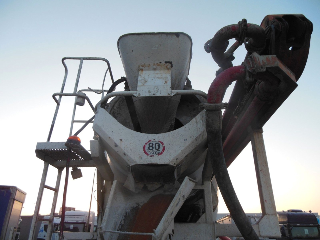 Autopompă de beton MAN TGA 35.410, 8X4, MIX + PUMPE 24M: Foto 11