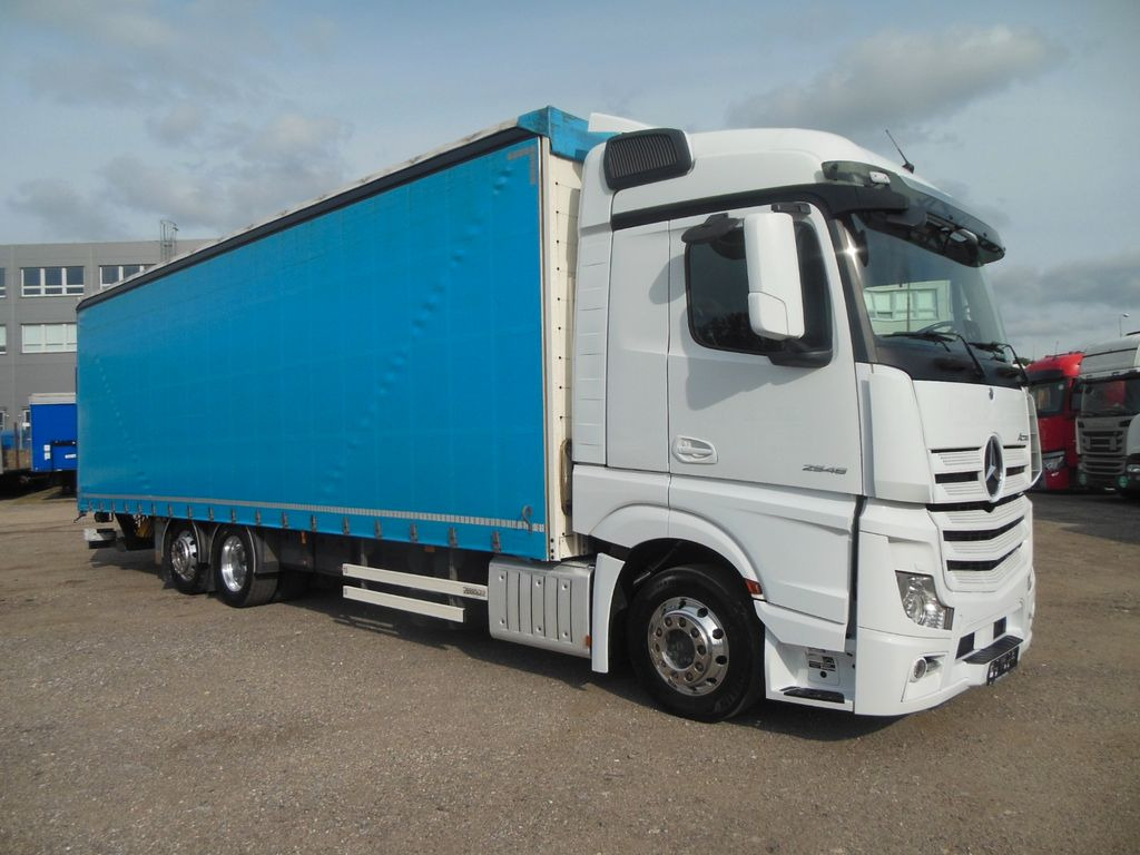 Mercedes-Benz ACTROS 2546, 24 PALETTEN, LBW, ALU FELGEN, TOP!! - Camion cu prelată: Foto 2 Mercedes-Benz ACTROS 2546, 24 PALETTEN, LBW, ALU FELGEN, TOP!! - Camion cu prelată: Foto 2