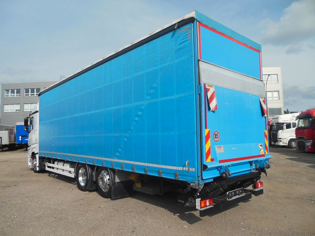 Mercedes-Benz ACTROS 2546, 24 PALETTEN, LBW, ALU FELGEN, TOP!! - Camion cu prelată: Foto 4 Mercedes-Benz ACTROS 2546, 24 PALETTEN, LBW, ALU FELGEN, TOP!! - Camion cu prelată: Foto 4