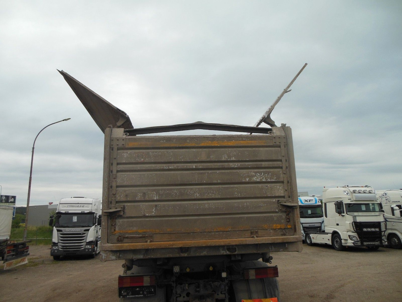 Camion basculantă Mercedes-Benz ACTROS 4144, 8X6, 3 PEDALE, MEILLER, BODRMATIC: Foto 16