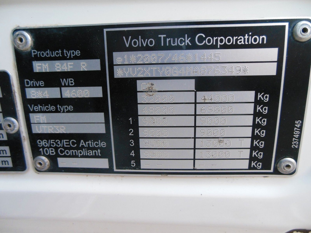 Camion basculantă Volvo FMX 460, 8X4, MEILLER, BORDMATIC, AHK, HA-LUFT: Foto 29