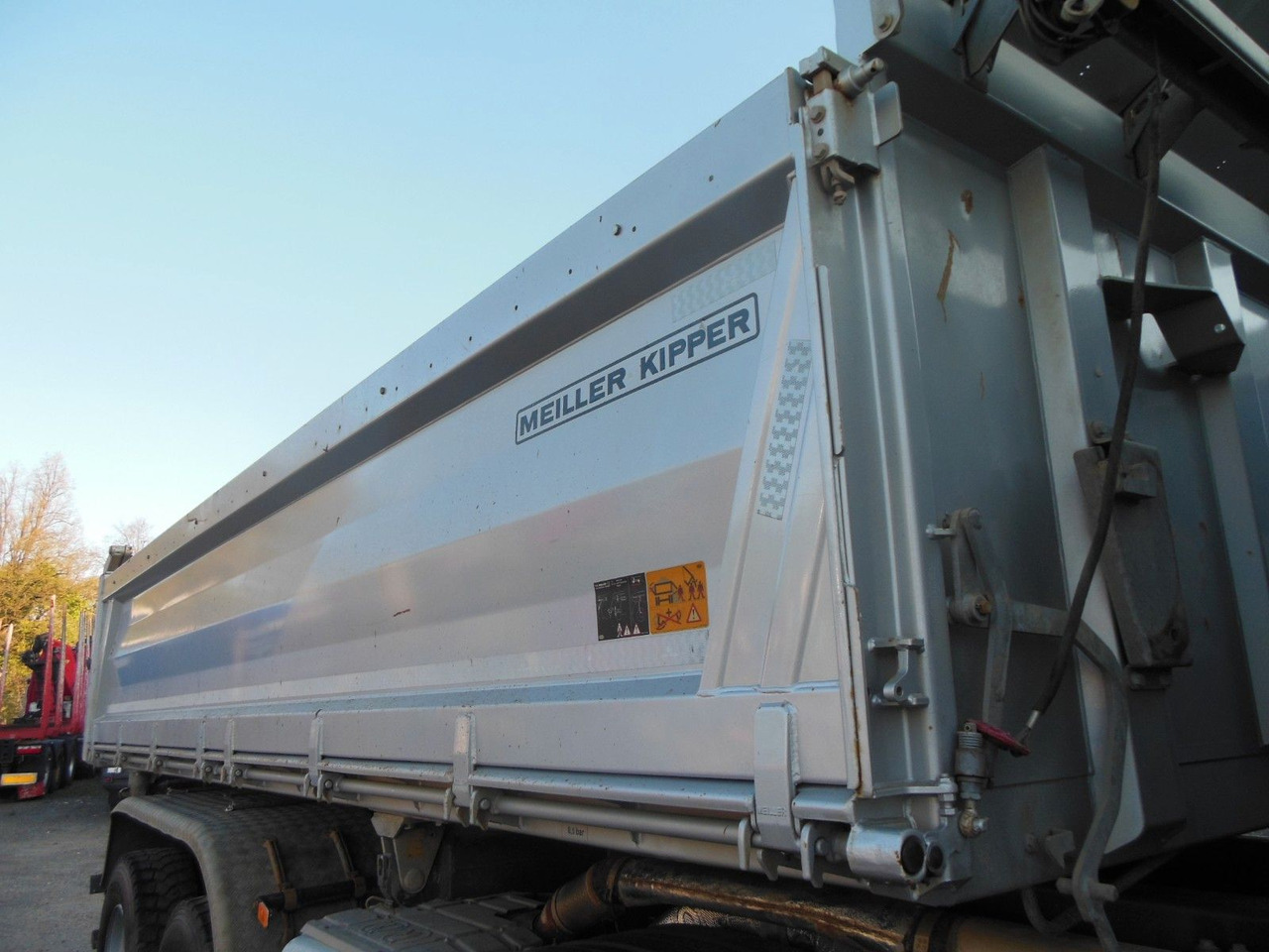 Camion basculantă Volvo FMX 460, 8X4, MEILLER, BORDMATIC, AHK, HA-LUFT: Foto 12