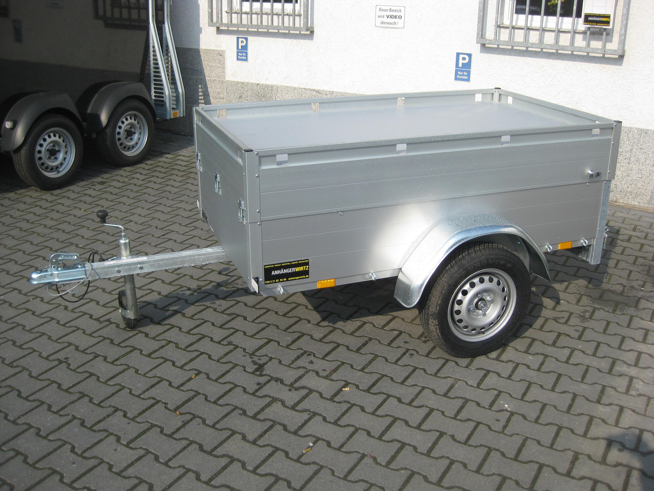 ALUBOXX Deckelanhänger GT 500 HT 181x101x48cm (XXS) 500kg - Remorca auto: Foto 2 ALUBOXX Deckelanhänger GT 500 HT 181x101x48cm (XXS) 500kg - Remorca auto: Foto 2