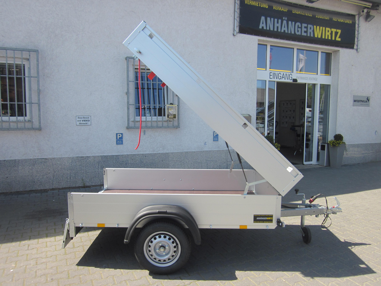 ALUBOXX Deckelanhänger GT 750 HT 211x126x48cm (XS) 750kg - Remorca auto: Foto 1 ALUBOXX Deckelanhänger GT 750 HT 211x126x48cm (XS) 750kg - Remorca auto: Foto 1