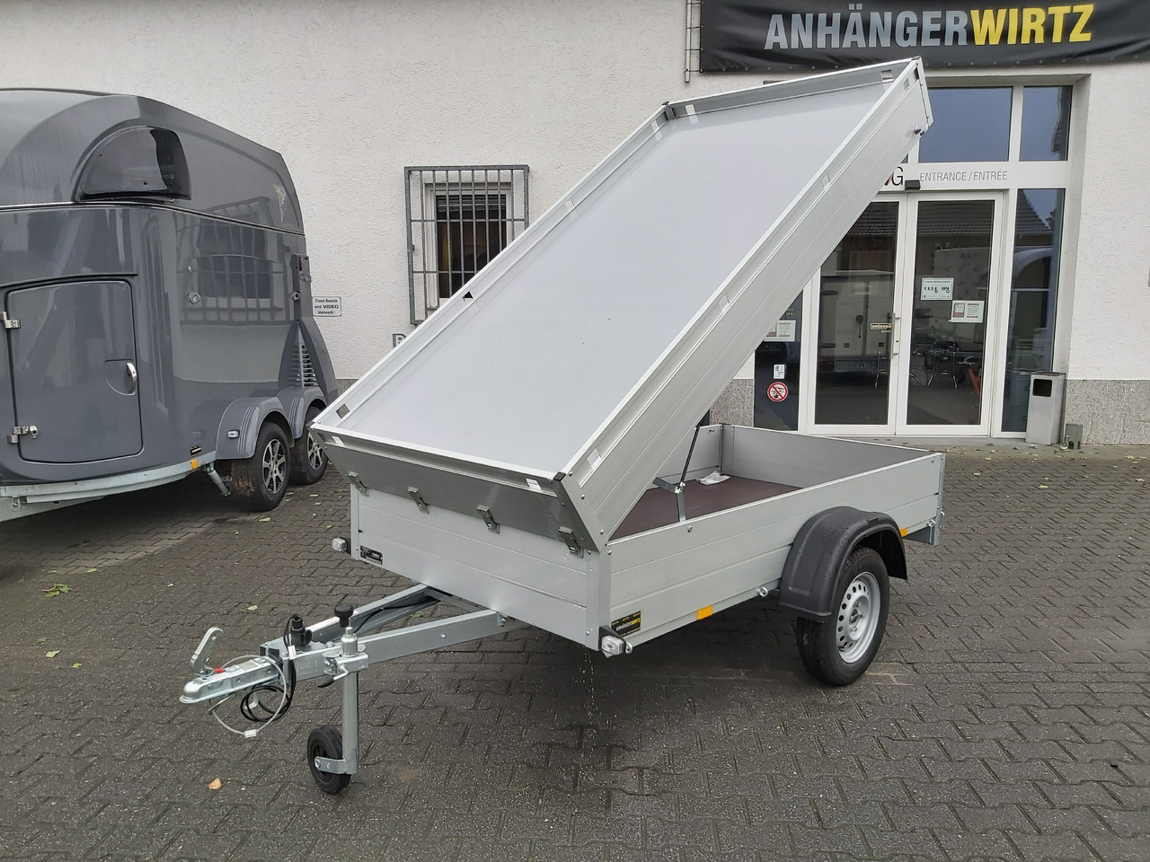 ALUBOXX Deckelanhänger GT 750 HT 251x126x48cm (S) 750kg - Remorca auto: Foto 1 ALUBOXX Deckelanhänger GT 750 HT 251x126x48cm (S) 750kg - Remorca auto: Foto 1