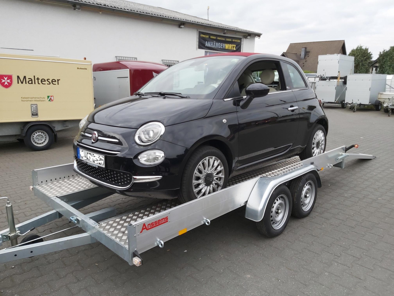 Anssems AMT ECO 1500 light 400x188x18cm (XL) Alurampen 1500kg Wohnmobilanhänger Januar Aktion - Remorcă transport auto: Foto 5 Anssems AMT ECO 1500 light 400x188x18cm (XL) Alurampen 1500kg Wohnmobilanhänger Januar Aktion - Remorcă transport auto: Foto 5