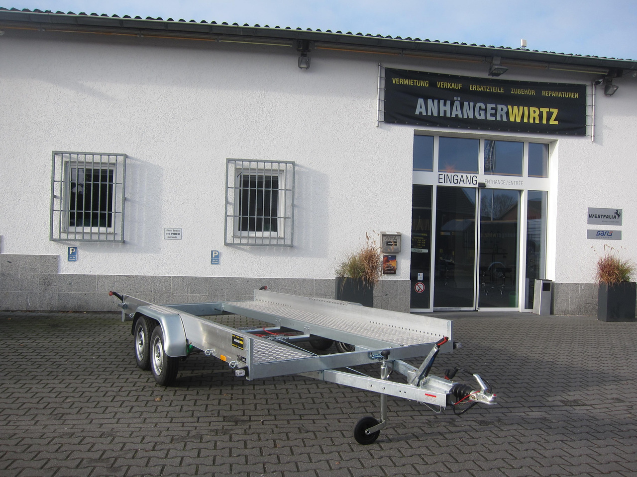 Anssems AMT ECO 2000 light 400x188x18cm (XL) Alurampen 2000kg Wohnmobilanhänger Januar Aktion - Remorcă transport auto: Foto 5 Anssems AMT ECO 2000 light 400x188x18cm (XL) Alurampen 2000kg Wohnmobilanhänger Januar Aktion - Remorcă transport auto: Foto 5
