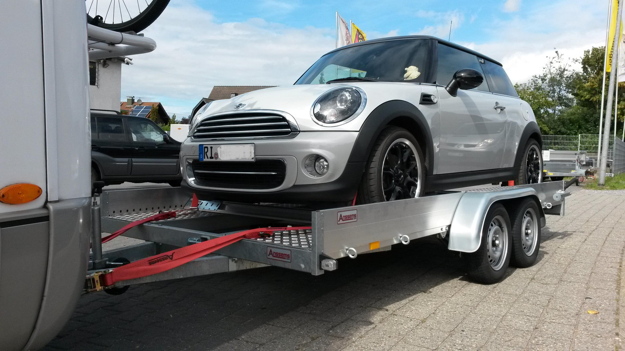 Anssems AMT ECO 2000 light 400x188x18cm (XL) Alurampen 2000kg Wohnmobilanhänger Januar Aktion - Remorcă transport auto: Foto 1 Anssems AMT ECO 2000 light 400x188x18cm (XL) Alurampen 2000kg Wohnmobilanhänger Januar Aktion - Remorcă transport auto: Foto 1