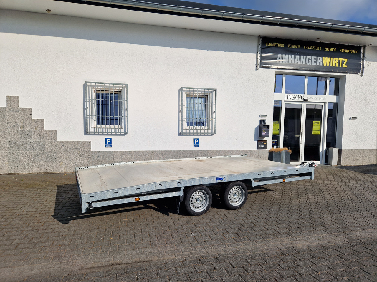 CARAX-2 3000 Multitransporter 440x207cm Aluboden Auffahrrampen 3000kg Winter Aktion - Remorcă platformă: Foto 2 CARAX-2 3000 Multitransporter 440x207cm Aluboden Auffahrrampen 3000kg Winter Aktion - Remorcă platformă: Foto 2