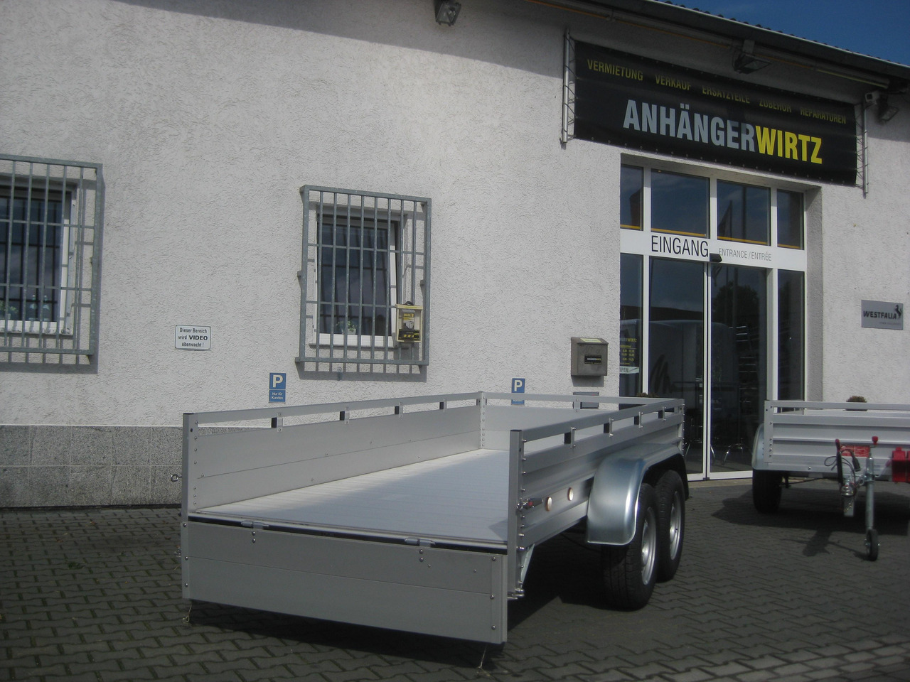 Leasing de  PKW Anhänger Koch Aluline+ 350x150x44cm ALUBODEN (L) 2600kg PKW Anhänger Koch Aluline+ 350x150x44cm ALUBODEN (L) 2600kg: Foto 6
